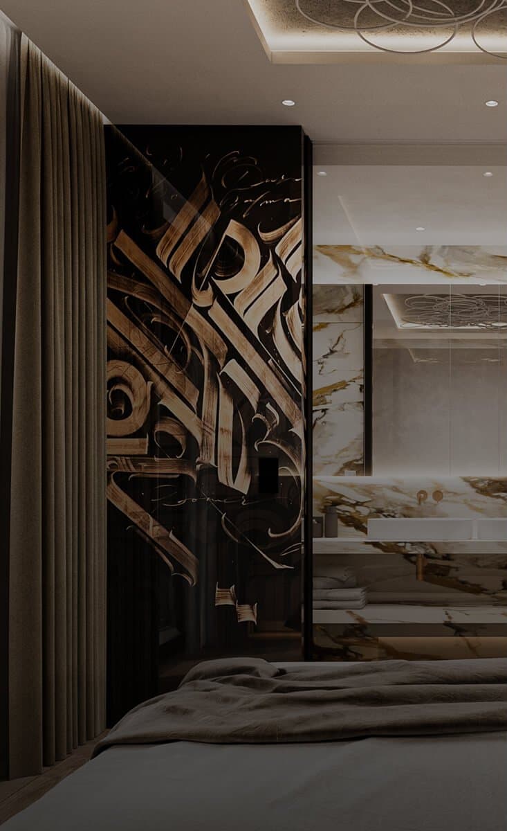 Calm at the Threshold of Contrast